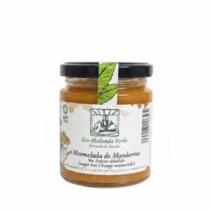 Mermelada de mandarina sin azúcar (ecológico) 275gr.