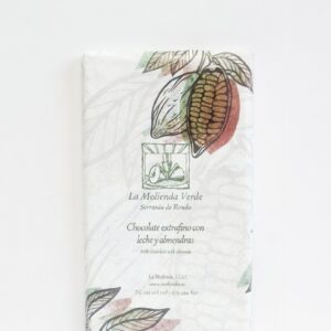 CHOCOLATE EXTRA FINO CON LECHE Y ALMENDRAS 200GR