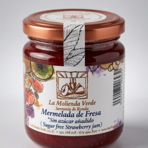 Mermelada de Fresa sin azúcar añadido