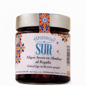 HIGOS SECOS EN ALMÍBAR AL REGALÍZ 275GR.